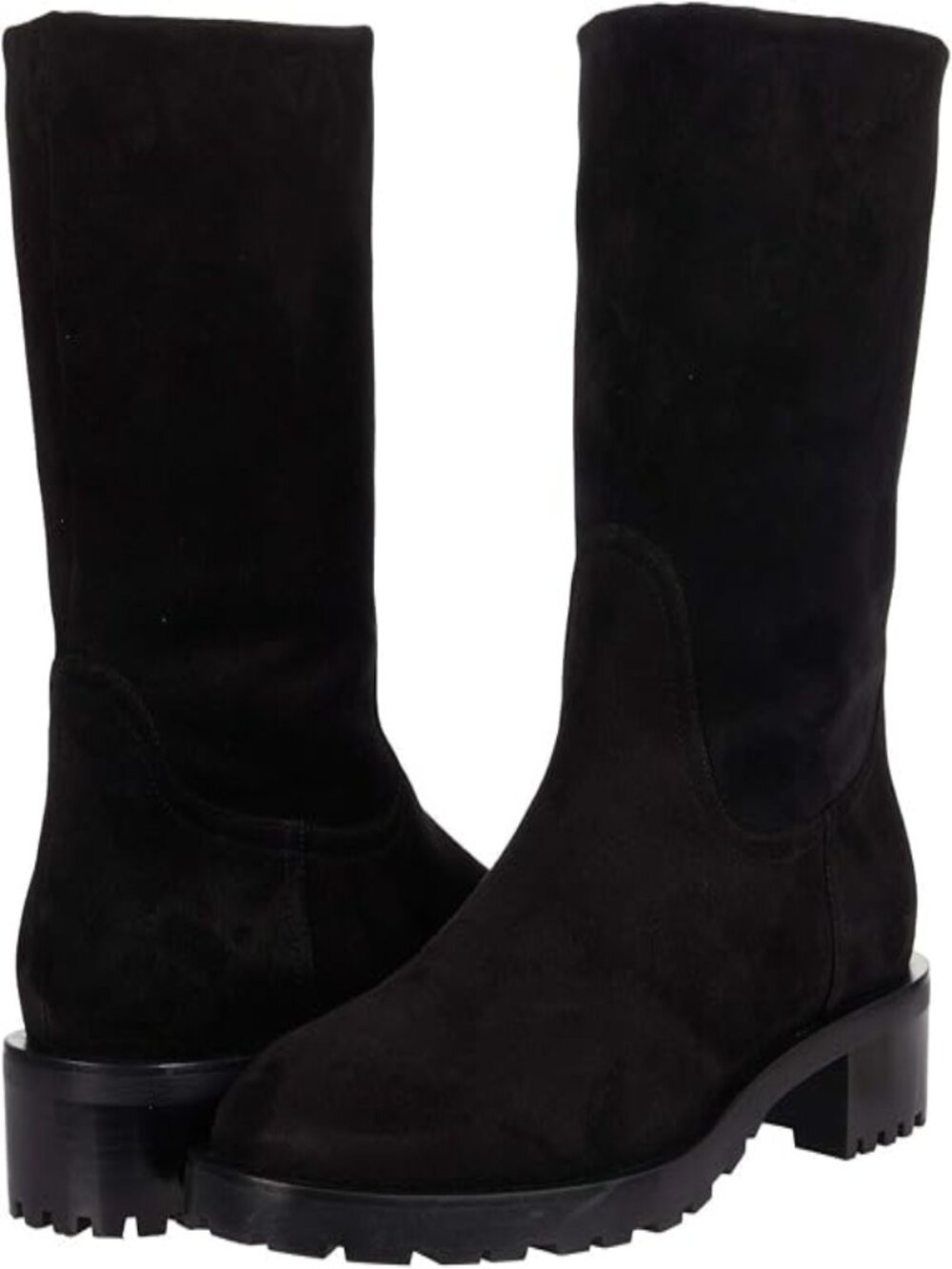 Stuart Weitzman Taina Chill Boots Black Womens 8 M NIB New $675 MSRP